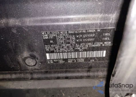 2021 Toyota Rav4 Xle z USA, uszkodzony, nr VIN 2T3P1RFV7MW185362